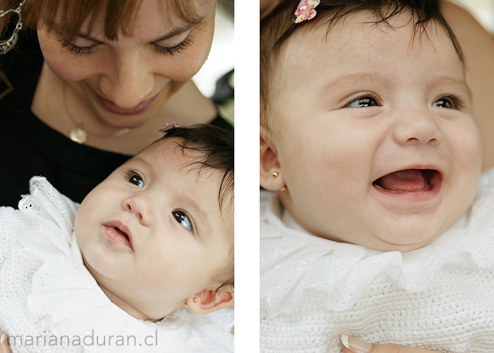 Mamá e hija sonriendo