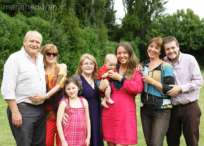 Familia en Isla de Maipo