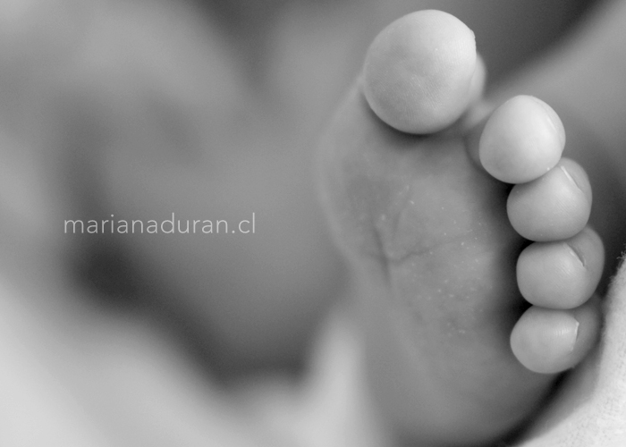 dedos de los pies recién nacido