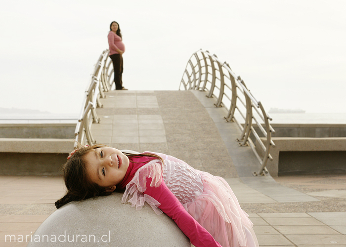 niña princesa en Viña del Mar