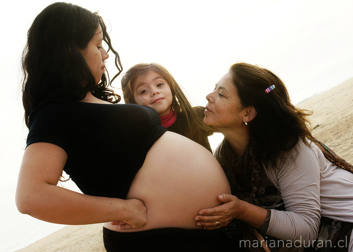 tres generaciones embarazo